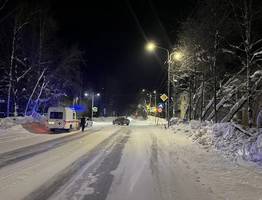 18-летний начинающий водитель "Лады" протаранил столб в Коми