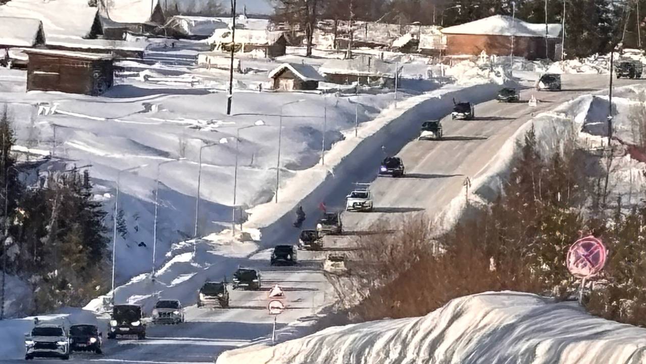 Главная картинка новости: В Коми прошёл первый автопробег в честь легендарных оленно-лыжных батальонов