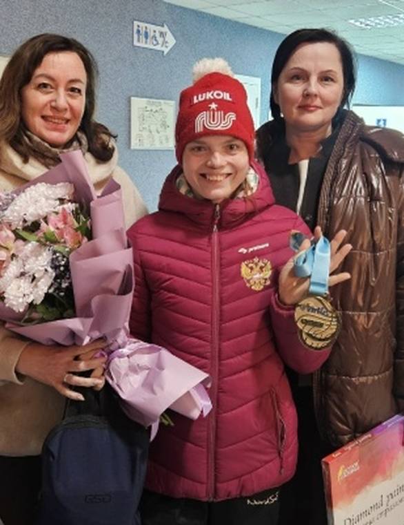 Ирина Губер привезла в Сыктывкар три золота из Казахстана