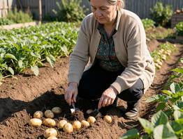 Сажаю картофель только "наоборот" - белорусский метод, который помогает повысить урожай в 10 раз