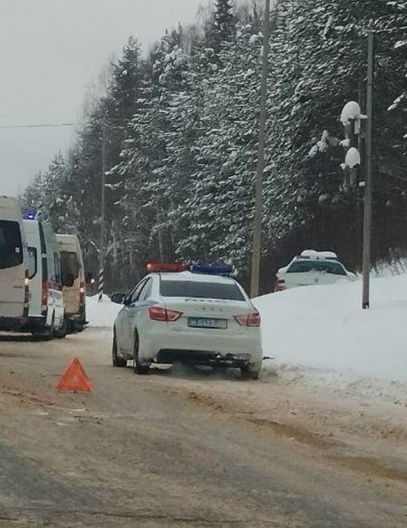 В ДТП под Сыктывкаром пять пассажирок микроавтобуса получили травмы