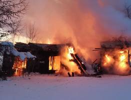 В одном из поселков Коми пожар унес жизнь пенсионера
