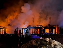 В Коми при тушении пожара в частном доме спасли двух человек