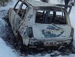 В Коми под Югыдъягом в машине сгорел мужчина